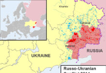RUSSIA-UKRAINE – Wargaming Scenarios: Military-Technical Factors (Part 1) 2014_Russo-ukrainian-conflict_map