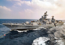 Could Ukraine crisis cripple the Indian Navy? INS Mumbai class frigates use marine gas turbine engines supplied by Zoprya Mashproekt Ukraine