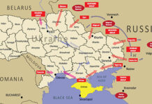 RUSSIA-UKRAINE – Wargaming Scenarios: Strategy and Options (Part 2) Possble attack lines modified
