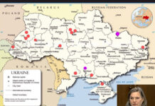 Russia Claims US Funding Bio Weapon Facilities Biolabs in Ukraine financed by the US Department of Defence (inset) US Undersecretary of State Victoria Nuland