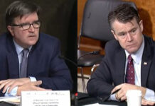 Acquisition of Russian S-400 air defence missile system Coordinator for US sanctions policy James O'Brien (left) and Republican senator Todd Young