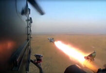 Anti-Tank Guided Missile ‘HELINA’ successfully flight tested Anti-Tank Guided Missile ‘Helina’ being test-fired from a Advanced Light Helicopter