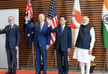 Quad to spend over $50billion on infrastructure in Indo-Pacific in 5 years PM Narendra Modi, PM of Japan Fumio Kishida, U.S. President Joe Biden and Australian PM Anthony Albanese at the Quad Leaders’ Summit, Tokyo, May 24, 2022