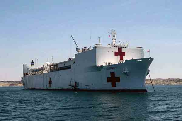 Indian Navy's hospital ship Patanjali