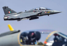 India emerges frontrunner for Malaysian fighter jet order Tejas LCA in flight