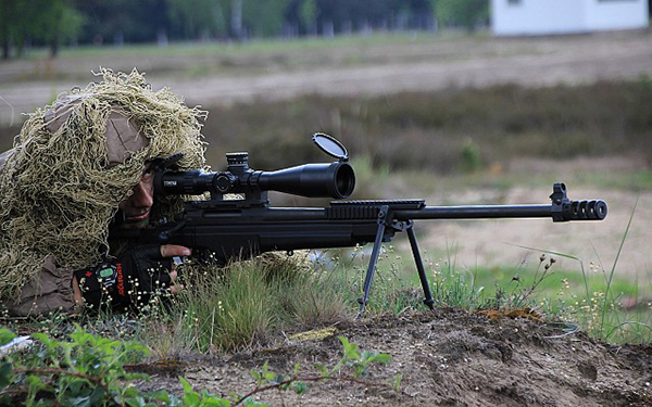 Finnish Sako TRG-42 sniper rifle