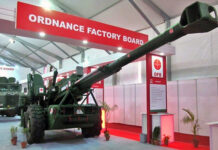 CAG says crores wasted by ordnance factories OFB-manufactured 155mm howitzer displayed at DEFEXPO show
