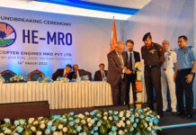 HAL and Safran sign MoU to extend cooperation for new helicopter engines R. Madhavan, CMD, HAL and Franck Saudo, CEO, Safran Helicopter Engines at the signing of the MoU on Helicopter Engines MRO
