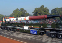 Agni-IV Missile Successfully Tested, Range 4,000 km Agni-IV ballistic missile on display at Republic Day parade