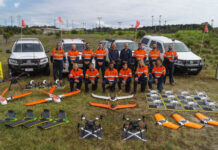 Hawking Defence ties up with Australian UAV Technologies Australian UAV Technologies team