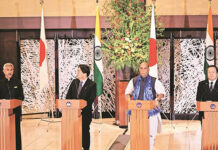Eye on China, Japan and India to boost defence ties EAM S Jaishankar and DM Rajnath Singh with their Japanese counterparts Yoshimasa Hayashi and Yasukazu Hamada in Tokyo on Thursday.