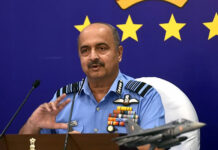 IAF backs theaterisation, but has reservations Chief of Air Staff Air Chief Marshal VR Chaudhari at the tradition press interaction on 4 October ahead of the Air Force Day