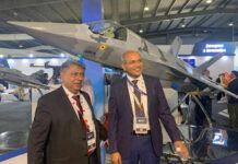 CCS Approval for 5th Gen Fighter Aircraft Any Day Now; IAF Likely to Have 7 AMCA Squadrons Initially Dr AK Ghosh, project director of AMCA at Aeronautical Development Agency next to an AMCA model at the DefExpo 2022 in Gandhinagar