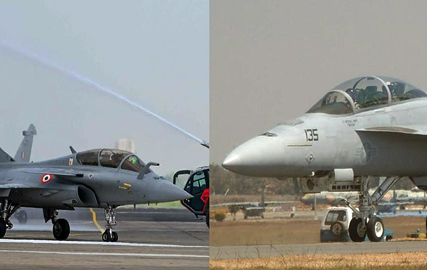 Rafale is a single-seater, while the Super Hornet comes in both configurations