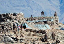 China warns US not to interfere in its relationship with India Chinese troops maintining their bunkers in Ladakh opposite Indian positions