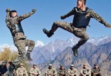 India rejects China’s objections to exercise with US near LAC Indian and US troops during high altitude joint exercise at Auli, Uttarakhand