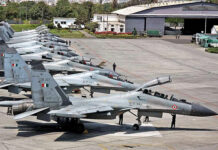 Air Force monitoring Chinese drones near northeast border Su-30s have been scambled on numerous occasions in the north-east after Chinese drones were spotted