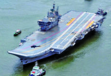 Second Aircraft Carrier Joins Indian Navy INS Vikrant on sea trials