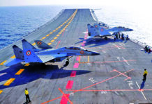 Indian Navy Pushes for Third Aircraft Carrier MiG-29K aircrafts on board INS Vikramaditya