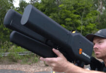 Army seeks 200 man-portable drone jammers for use in the field Tactical drone jammer gun by Droneshield