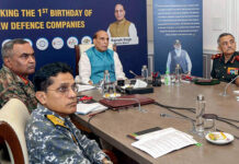 Munitions India Limited Achieved Exports of Rs 1,500 crore in One Year Defence Minister Rajnath Singh reviews working of the seven defence companies, carved out of Ordnance Factory Board