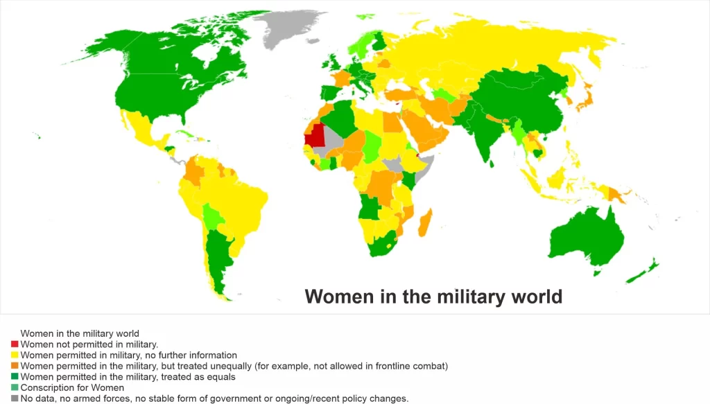 Women in the military world