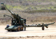 Two Indian firms to manufacture 307 ATAGS howitzers Advanced Towed Artillery Gun Systems (ATAGS) manufactured by Bharat Forge (left) and Tata Power SED (right)