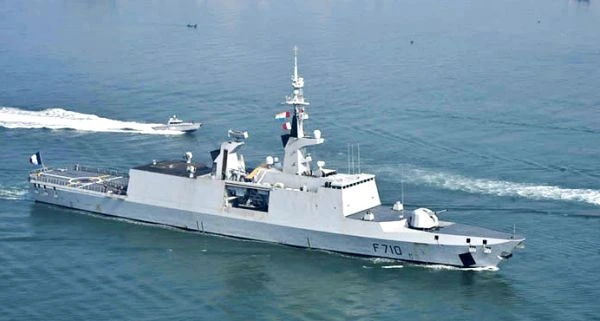 French Navy Ships FS Dixmude, an amphibious helicopter carrier and frigate La Fayette, visited Kochi, 6-10 March 2023 as part of circumnavigation mission