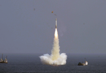 India tests N-missile from submarine India earlier tested its K-4 missile from a submerged platform on 19 and 25 January 2020.