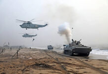 New Bill tabled in Lok Sabha to clear decks for Theater Commands Troops practice amphibious landing during Exercise Amphex 2023 at Vizag on 17-22 Jan 2023