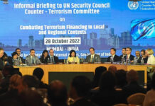 China Blocks Bid to list Jaish Terrorist in UNSC UN Security Council Counter-Terrorism Committee meeting on October 28, 2022 at the Taj Mahal Palace hotel in Mumbai