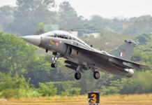 Series Production LCA Trainer Takes Maiden flight The Light Combat Aircraft (LCA) Tejas Trainer is a two-seater variant of the LCA Tejas