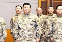PLA, Capabilities and Power Projection 2021-22 Chinese president Xi Jinpinmg on an inspection tour for combat readiness in West Tibet
