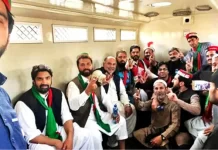 PAKISTAN” On Self-Destruct Mode Following Jail Bharo movement by Pakistan Tehreek-e-Insaf party, workers voluntarily surrendered themselves to the police on 23 February.