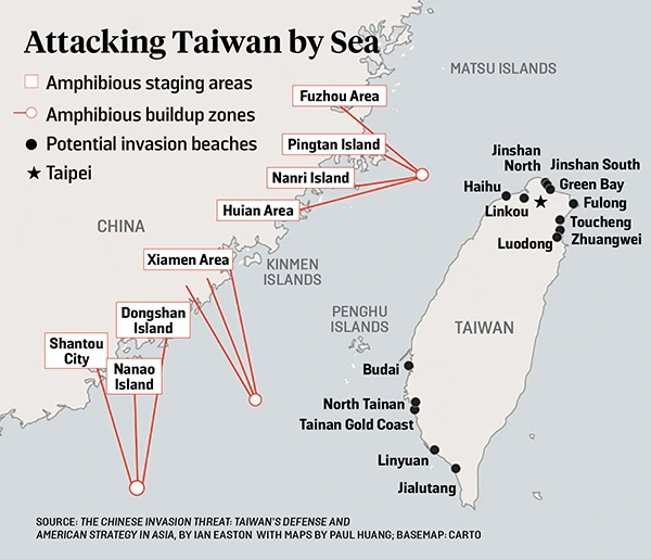 Invasion of Taiwan - Events Leading up to the Invasion