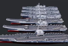 Fujian – China’s Newest Type 03 Aircraft Carrier Fujian, Chinas third carrier in compariosn to other aircraft carriers