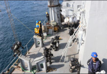 DEFENCE REVIEW-Indian Navy’s Operations and Exercises Indian Navy ships and aircraft were regularly deployed for anti-piracy ops near hot spots in the Persian Gulf, Red Sea, IOR and near Malacca Strait