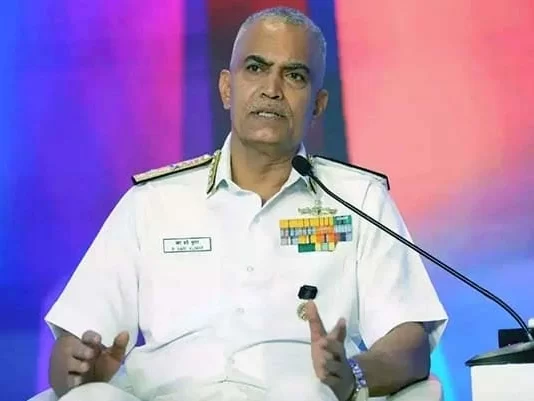 Indo-Pacific Regional Dialogue 2023 Adm R Hari Kumar, Chief of Naval Staff, addressing delegates at the Indo-Pacific Regional Dialogue