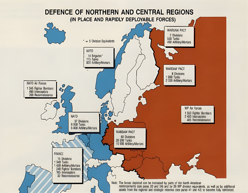 1950’s Force Disposition in Europe