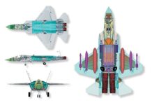 Russia Proposes Co-Development of Stealth Nozzle for India’s AMCA Drawing of the AMCA fifth-gen combat aircraft
