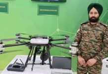 Indian Soldier Innovates Versatile Combat Drone for Defense Hav Varinder Singh, who developed a Octacopter drone capable of combat, surveillance, and payload delivery has been awarded VSM