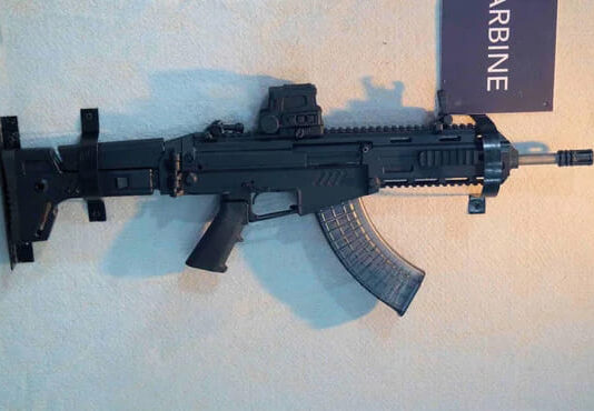 SSS Defence Launches Indigenous Submachine Gun and DMR SSS Submachine carbine