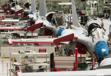 Dassault Plans Rafale Assembly Line in India to Boost Production The final assembly line for the Rafale at the Dassault Aviation facilities of Bordeaux Mérignac, France.