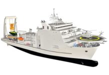 Hindustan Shipyard’s DSVs: A Leap Towards India’s Naval Exports A model of the Diving Support Vessel built by HSL