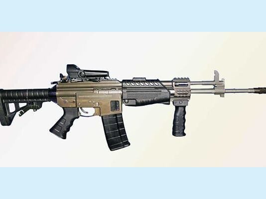 DRDO Launches 6.8mm Assault Rifle to Compete with SIG716 and AK-203 DRDO developed 6.8mm assault rifle