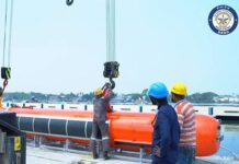 NSTL’s AUV Shines in Lake Trials High Endurance Autonomous Underwater Vehicle (HEAUV) developed by Naval Science and Technological Laboratory (NSTL)
