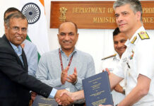 Indian Navy Signs Rs 270 Crore Deal for Indigenous Marine Engine The Indian Navy signed a deal with Kirloskar Oil for for the design and development of 6 MW medium-speed marine diesel engine