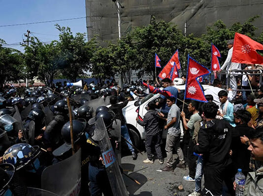 Pro-Monarchy Protests in Kathmandu Demand Leader Releases The pro-monarchy unrest in Nepal is fueled by broader dissatisfaction with Nepals federal republic system established in 2008