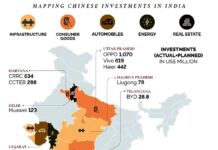 CHINA Chinese Investments in Critical Sectors in India Map of selected Chinese investments in India