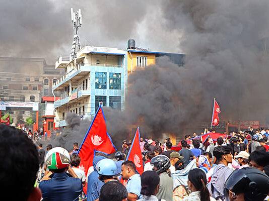 Generals are not Arbiters In September 2025, large-scale anti-corruption protests and demonstrations took place across Nepal, predominantly organized by Generation Z students and young citizens. The protests escalated, with police violence leading to the resignation of Prime Minister K. P. Sharma Oli, along with a few government ministers.